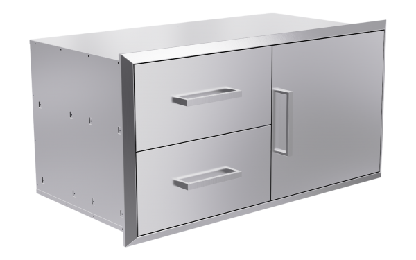 BG-42DDWRC — 42" Double Drawer Combo